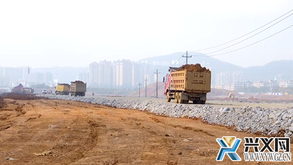 建得很快!兴义市文化中心建设项目最新面貌