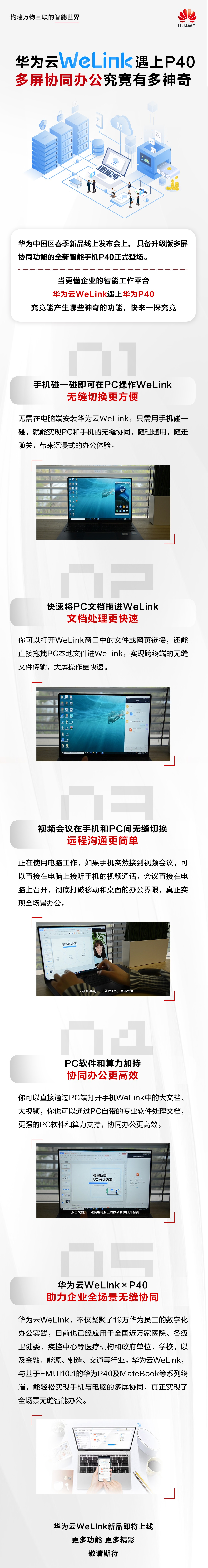 �ڴ�P40��ʱ��Ҳ���˽�һ�»�Ϊ��WeLink